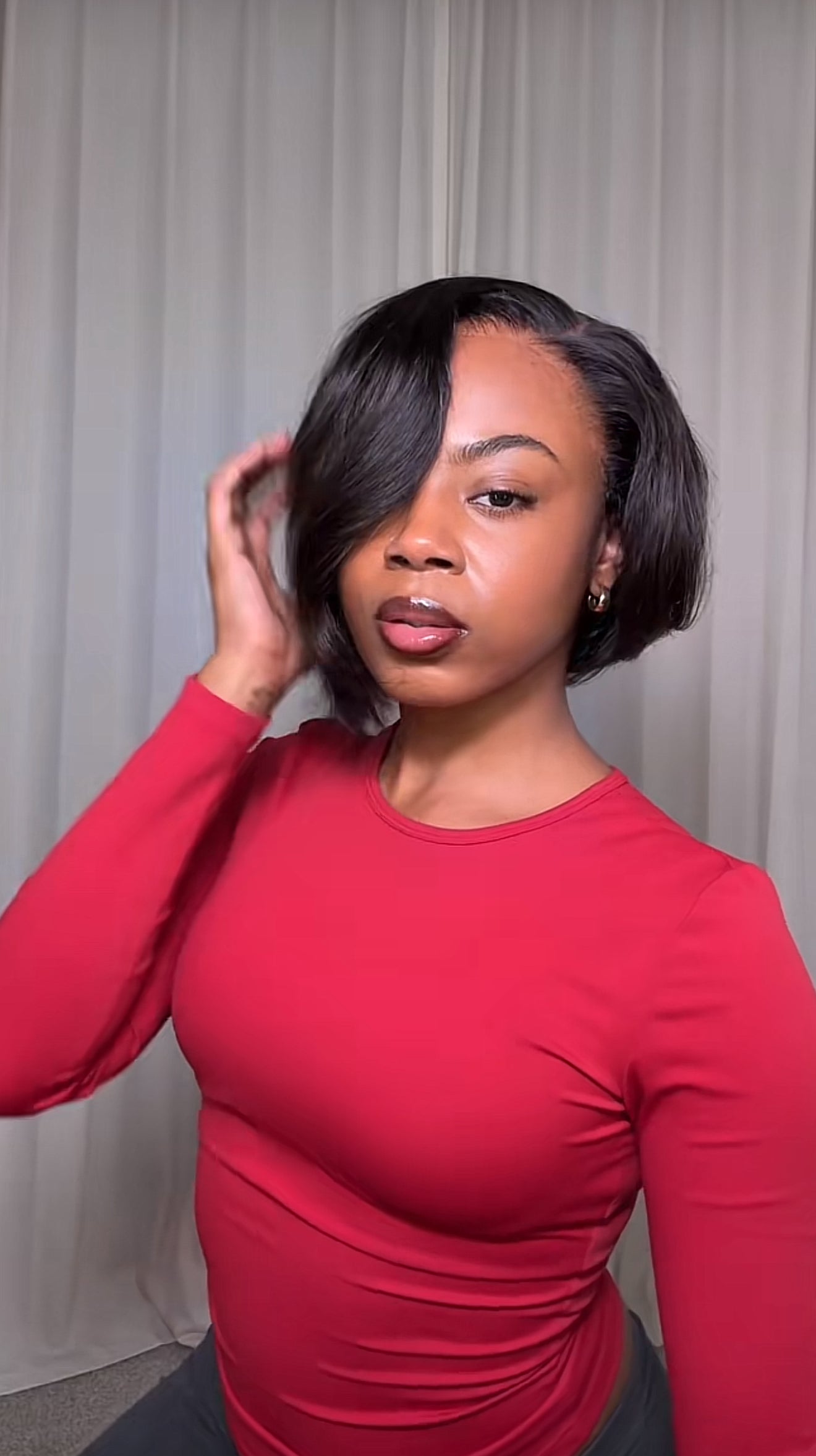7x5 Short Bob Closure Wig