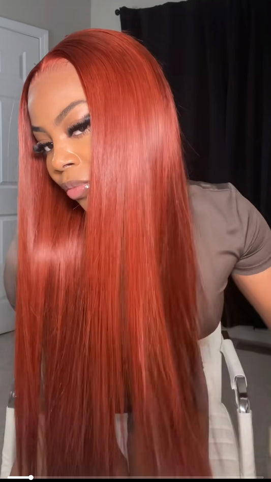 13x3.5 Ginger Frontal Wig